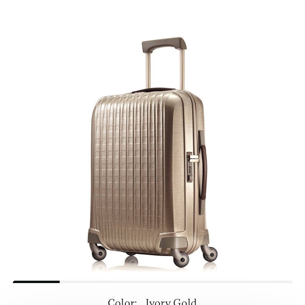 hartmann - InnovAire Global Carry-On, Ivory Gold in color